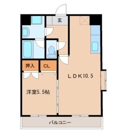 センチュリーコート6番館の物件間取画像